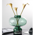 Creative modern glass vase for home decoration